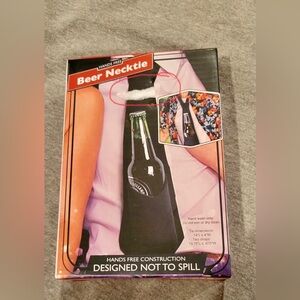Beer Necktie Hands Free NIB
